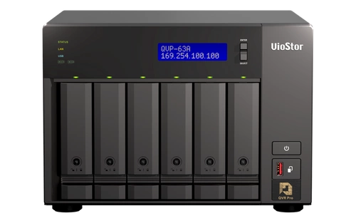 NAS szerver QNAP QVP-63A
