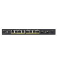 Kapcsoló Zyxel GS1100-10HP-EU0101F 8x 10/100/1000 2x SFP 240 W PoE+