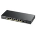 Kapcsoló Zyxel GS1900-10HP-EU0101F 8x RJ-45 10/100/1000 Mbps 2x SFP 96 W PoE