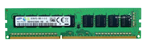RAM memória 1x 8GB Samsung ECC UNBUFFERED DDR3  1600MHz PC3-12800 UDIMM | M391B1G73QH0-YK0