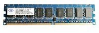 RAM memória 1x 2GB Nanya ECC UNBUFFERED DDR2  800MHz PC2-6400 UDIMM | NT2GT72U8PD0BY-AD