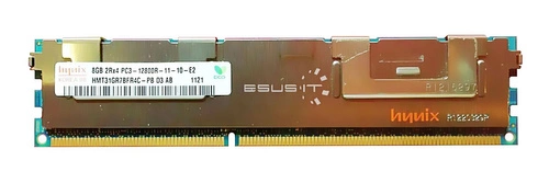 RAM memória 1x 8GB Hynix ECC REGISTERED DDR3  1600MHz PC3-12800 RDIMM | HMT31GR7BFR4C-PB