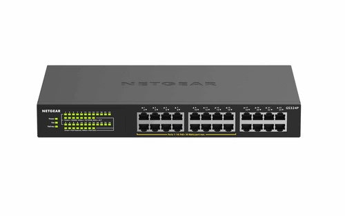 Kapcsoló Netgear GS324P-100EUS 24x 1Gb 190 W PoE+