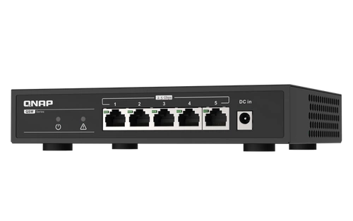 Kapcsoló QNAP QSW-1105-5T 5x RJ-45 10/100/1000/2500 Mbps