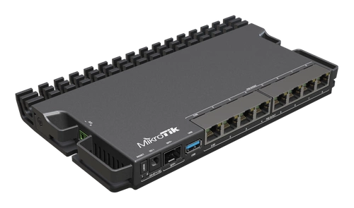Routerek Mikrotik RB5009UPr+S+IN 7x RJ-45 10/100/1000 Mb/s 1x RJ-45 100/1000/2500 Mb/s 1x SFP+