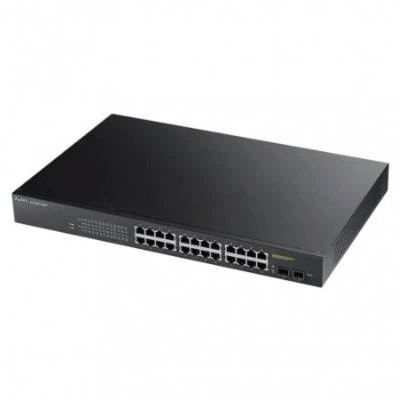 Kapcsoló Zyxel GS1900-24HP-EU0101F 24x RJ-45 10/100/1000 Mbps 2x SFP 170 W PoE