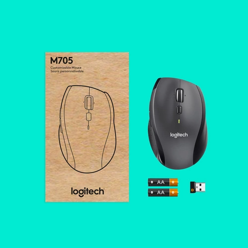 Vezeték nélküli egér Logitech Customizable Mouse M705 910-006034