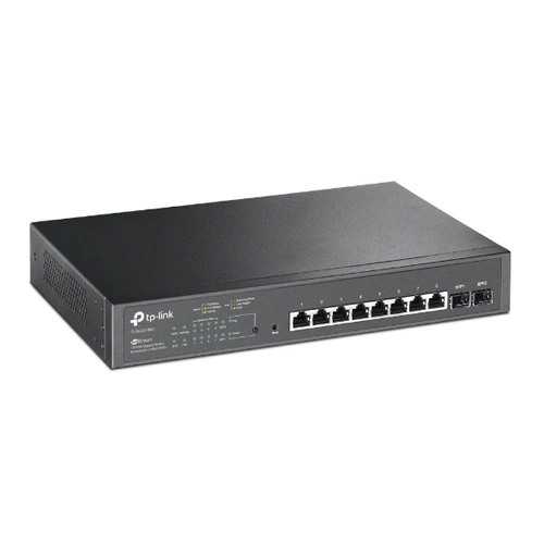 Kapcsoló TP-LINK TL-SG2210MP 8x 1Gb 2x SFP 150 W PoE+