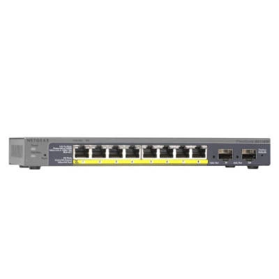 Kapcsoló Netgear GS110TP-200EUS | 512 kB | 20 Gb/s | 8x Ethernet Port