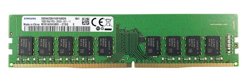 RAM memória 1x 16GB Samsung ECC UNBUFFERED DDR4 2Rx8 2666MHZ PC4-21300 UDIMM | M391A2K43BB1-CTD