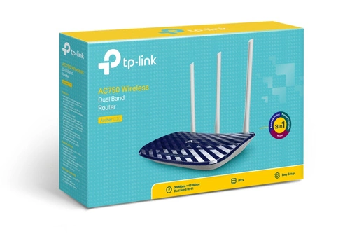 Router TP-LINK Archer C20 4x 100Mb 433 Mbps