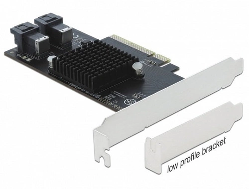 Delock Kártya PCI Express x8 do 2 x NVMe SFF-8643 | 90405