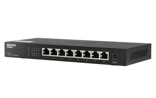 Kapcsoló QNAP QSW-1108-8T 8x RJ-45 10/100/1000/2500 Mbps