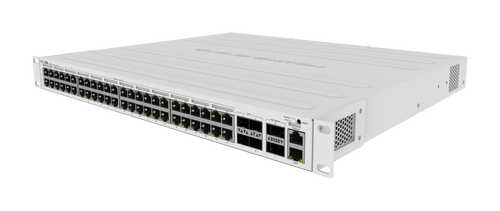 Kapcsoló Mikrotik CRS354-48P-4S+2Q+RM 48x 10/100/1000 4x SFP+ 2x QSFP+ 700 W PoE+