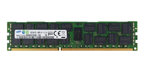 RAM memória 1x 16GB Samsung ECC REGISTERED DDR3 2Rx4 1333MHz PC3-10600 RDIMM | M393B2G70CB0-YH9