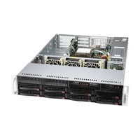 Szerver Platform Supermicro 2U 520P-WTR SYS-520P-WTR Intel x 1 DDR4 x 8 8 x 3.5" SAS/SATA PSU 1+1