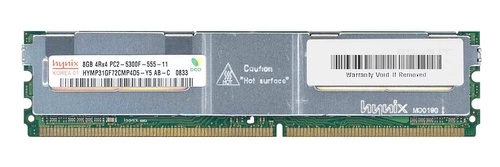 RAM memória 1x 8GB Hynix ECC FULLY BUFFERED DDR2 667MHz PC2-5300 FBDIMM | HYMP31GF72CMP4D5-Y5
