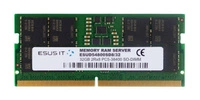 RAM memória 1x 32 GB ESUS IT SO-DIMM DDR5 4800MHz PC5-38400 | ESUD54800SD8/32G