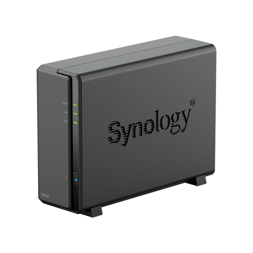 NAS-kiszolgáló Synology DS124 1x SSD | HDD SATA 1GB RAM