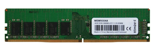 RAM memória 1x 16GB 2-POWER ECC UNBUFFERED DDR4 2Rx8 2666MHZ PC4-21300 UDIMM | MEM9304A