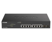 Kapcsoló D-Link DGS-1100-10MPV2/E 8x 1Gb 2x SFP 130 W PoE+