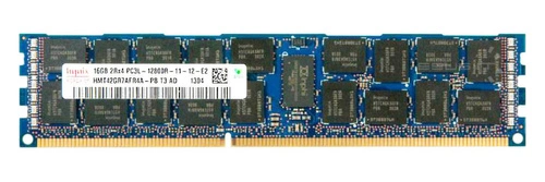 RAM memória 1x 16GB Hynix ECC REGISTERED DDR3  1600MHz PC3-12800 RDIMM | HMT42GR7AFR4A-PB