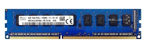 RAM memória 1x 4GB Hynix ECC UNBUFFERED DDR3  1600MHz PC3-12800 UDIMM | HMT451U7BFR8A-PB