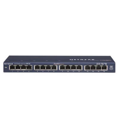 Kapcsoló Netgear GS116GE | 512 kB | 32 Gb/s | 16x Ethernet Port