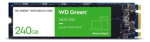 SSD Merevlemez Western Digital WD Green 240GB M.2 2280 SATA TLC | WDS240G3G0B