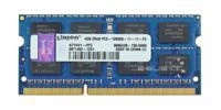 RAM memória 1x 4GB Kingston SO-DIMM DDR3 1600MHz PC3-12800 | KFYHV1-HYC