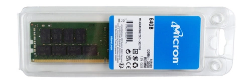 RAM memória 1x 64GB Micron DDR4 2Rx4 3200MHz PC4-25600 ECC REGISTERED  | MTA36ASF8G72PZ-3G2
