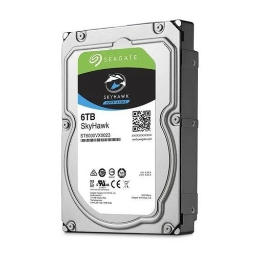 Merevlemez Seagate SkyHawk 3.5'' HDD 6TB 5400RPM SATA 6Gb/s 256MB | ST6000VX001