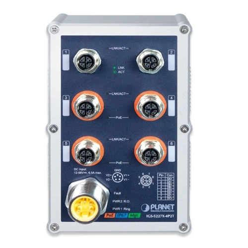 Kapcsoló Planet IGS-5227X-4P2T 144 W PoE+
