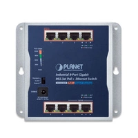 Kapcsoló Planet WGS-818HP 8x 1Gb 120 W PoE+