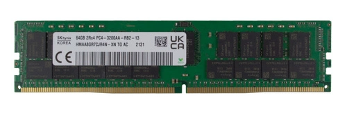 RAM memória 1x 64GB Hynix ECC REGISTERED DDR4 2Rx4 3200MHz PC4-25600 RDIMM | HMAA8GR7AJR4N-XN