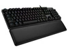 Wired billentyűzet Logitech G G513 CARBON LIGHTSYNC RGB Mechanical Gaming Keyboard, GX Brown QWERTY