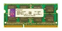 RAM memória 1x 8GB Kingston SO-DIMM DDR3 1333MHz PC3-10600 | KTH-X3B/8G