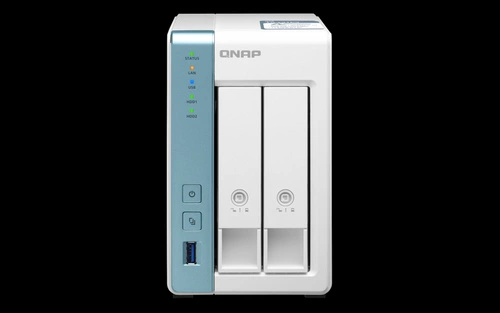NAS-kiszolgáló QNAP TS-231P3-4G 2x SSD | HDD SATA 4GB RAM