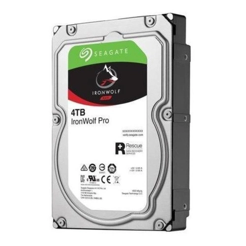Merevlemez Seagate IronWolf PRO 3.5'' HDD 4TB 7200RPM SATA 6Gb/s 128MB | ST4000NE001-REC