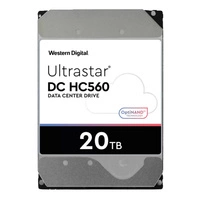 Merevlemez Western Digital Ultrastar DC HC560 3.5'' HDD 20TB 7200RPM SATA 6Gb/s 512MB | 0F38755