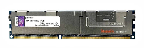 RAM memória 1x 16GB Kingston ECC REGISTERED DDR3  1866MHz PC3-14900 RDIMM | KTA-MP318/16G