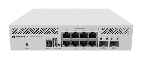 Kapcsoló Mikrotik CRS310-8G+2S+IN 8x 100/1000/2500 2x SFP+