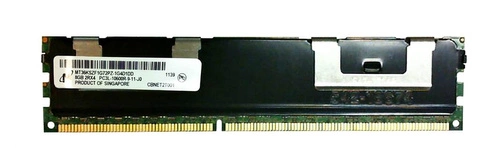 RAM memória 1x 8GB Micron ECC REGISTERED DDR3 2Rx4 1333MHz PC3-10600 RDIMM | MT36KSZF1G72PZ-1G4