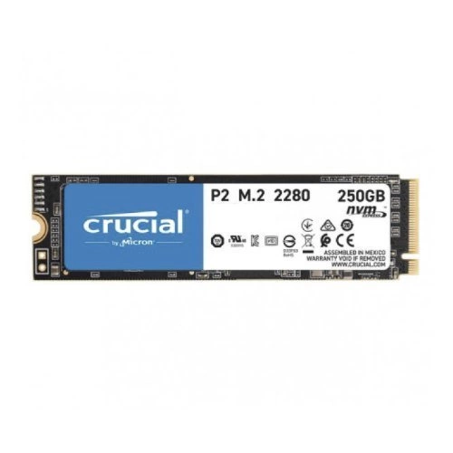 SSD Merevlemez Crucial P2 500GB M.2 NVMe PCIe Gen3x4  | CT500P2SSD8
