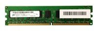RAM memória 1x 2GB Micron ECC UNBUFFERED DDR2  800MHz PC2-6400 UDIMM | MT18HTF25672AZ-80EH1