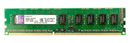 RAM memória 1x 4GB Kingston ECC UNBUFFERED DDR3  1333MHz PC3-10600 UDIMM | 9965525-008.A00LF