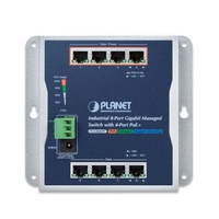 Kapcsoló Planet WGS-804HPT 8x 1Gb 144 W PoE+
