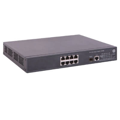 Kapcsoló HPE JG309B 8x 10/100/1000 1x SFP 180 W PoE+