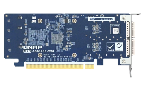 Hálózati Kártya QNAP QXG-100G2SF-CX6 2x QSFP28 100Gbps