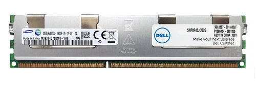 RAM memória 1x 32GB Samsung ECC REGISTERED DDR3  1333MHz PC3-10600 RDIMM | M393B4G70DM0-YH9